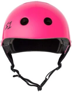 S-One S1 Helmet Lifer Hot Pink Gloss -Skateboard Series Store sonhel.lif .pinkhg.00 2