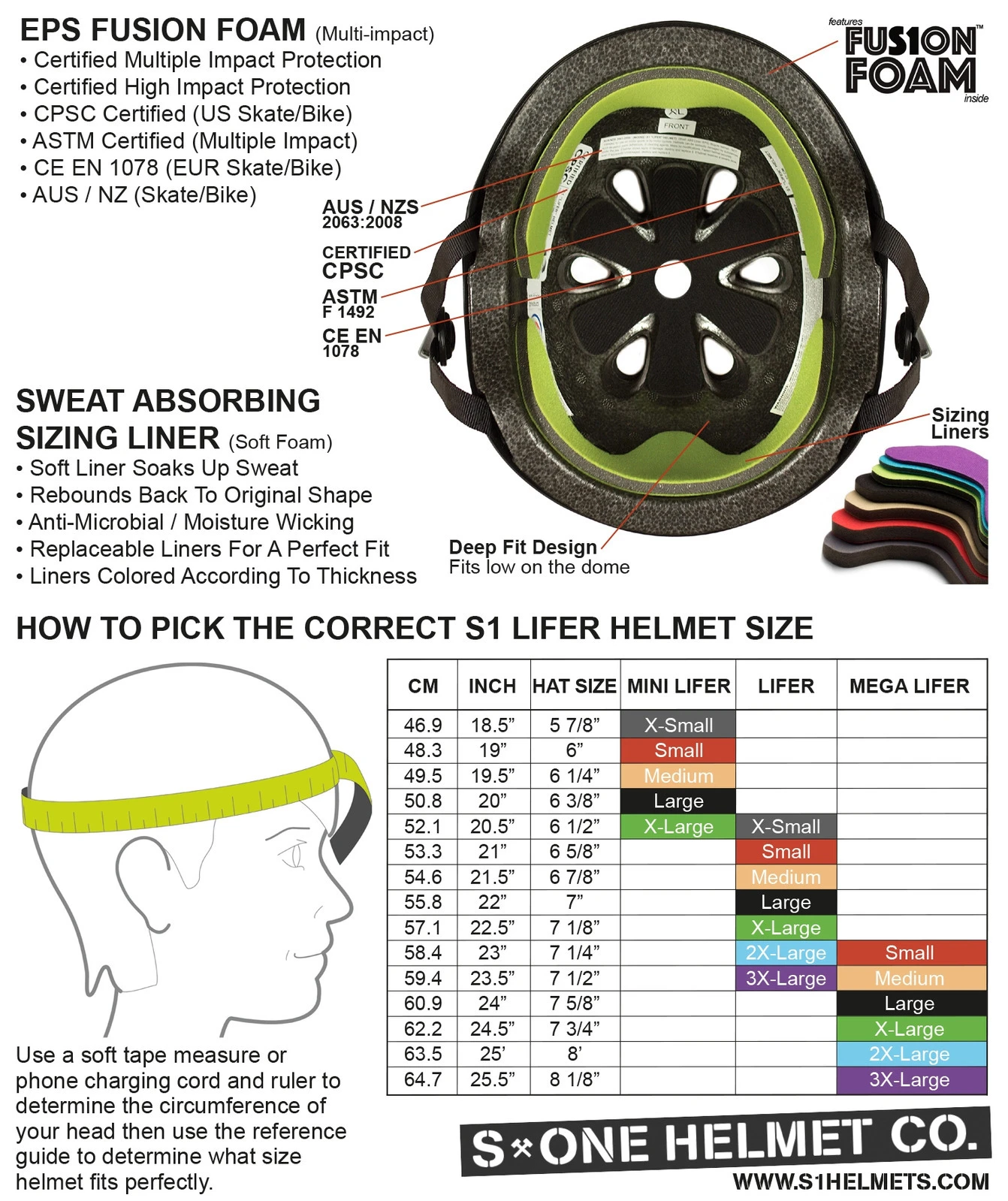 S-One S1 Helmet Lifer Rainbow Swirl 4 S-One S1 Helmet Lifer Rainbow Swirl - Image 2