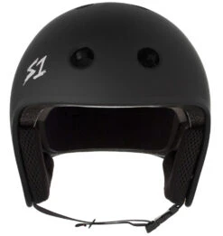 S-One S1 Helmet Retro Fullcut Lifer Black Matte -Skateboard Series Store sonhel.lifr .blk .mt .00 2