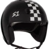 S-One S1 Helmet Retro Fullcut Lifer Black Matte/White Checkers