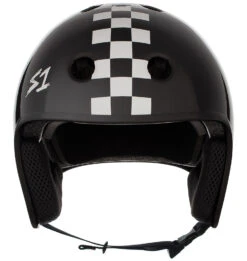 S-One S1 Helmet Retro Fullcut Lifer Black Matte/White Checkers 8 S-One S1 Helmet Retro Fullcut Lifer Black Matte/White Checkers -Skateboard Series Store sonhel.lifr .blkc .00 2