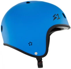 S-One S1 Helmet Retro Fullcut Lifer Cyan Blue Matte