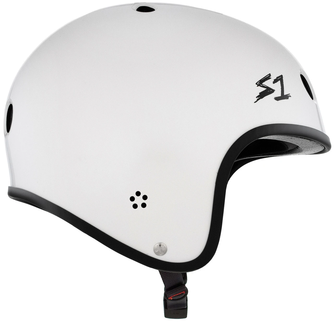 S-One S1 Helmet Retro Fullcut Lifer White Gloss 4 S-One S1 Helmet Retro Fullcut Lifer White Gloss - Image 2