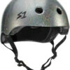 S-One S1 Helmet Mega Lifer Silver Glitter -Skateboard Series Store sonhel.meg .lifg .silv .00