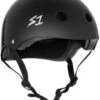 S-One S1 Helmet Mega Lifer Black Gloss -Skateboard Series Store sonhel.mega .lif .blkg .00
