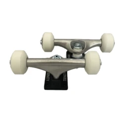 Trinity Trucks Combo Wheels Bearings Silver/Black 5.75 (8.5 Inch Width)