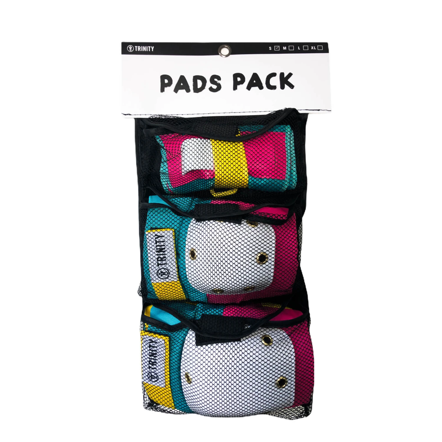 Trinity Youth Pad Pack Teal Pink Yellow 4 Trinity Youth Pad Pack Teal Pink Yellow - Image 2