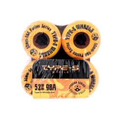 Type-S Wheels Fusions 52mm (98a) -Skateboard Series Store typwhe.f.52 1