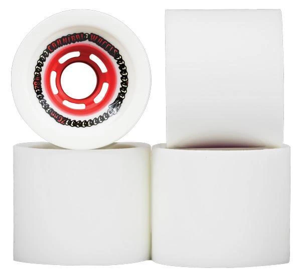 Venom Wheels Cannibals White/Red 72mm 78a 3 Venom Wheels Cannibals White/Red 72mm 78a